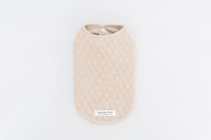 キルティングベスト グレージュ